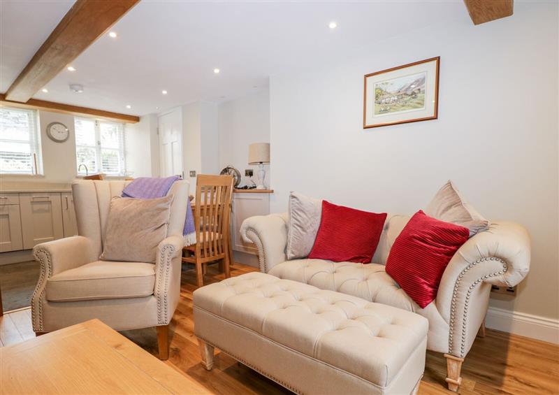 Relax in the living area at Jessamine Cottage, Hawkshead