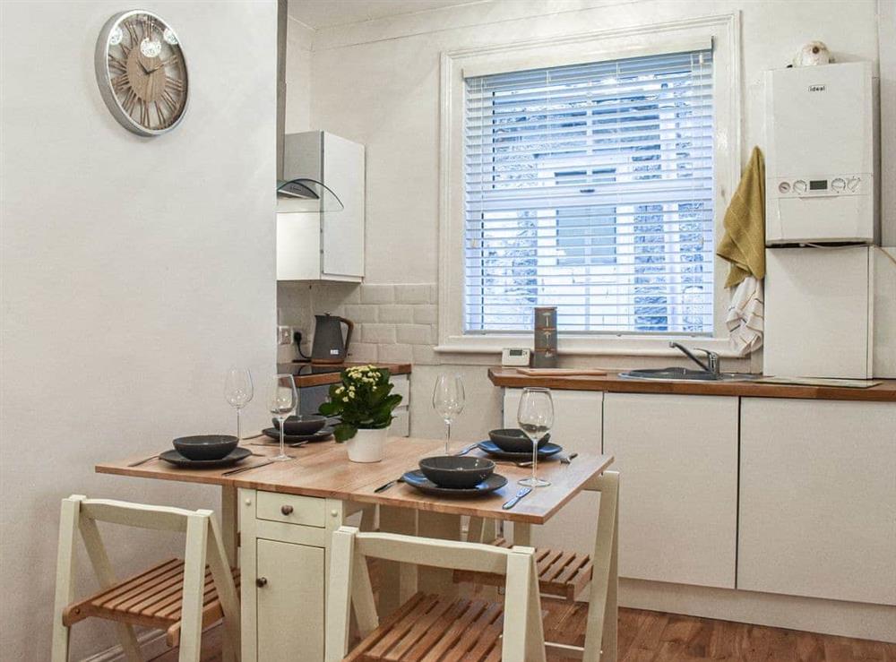 Kitchen at Jet Workers Cottage in Whitby, North Yorkshire