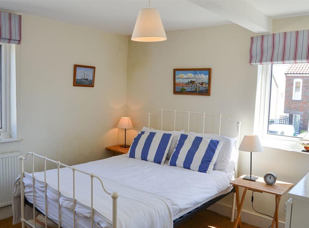 Double bedroom at Jicklings in Wells-next-the-Sea, Norfolk