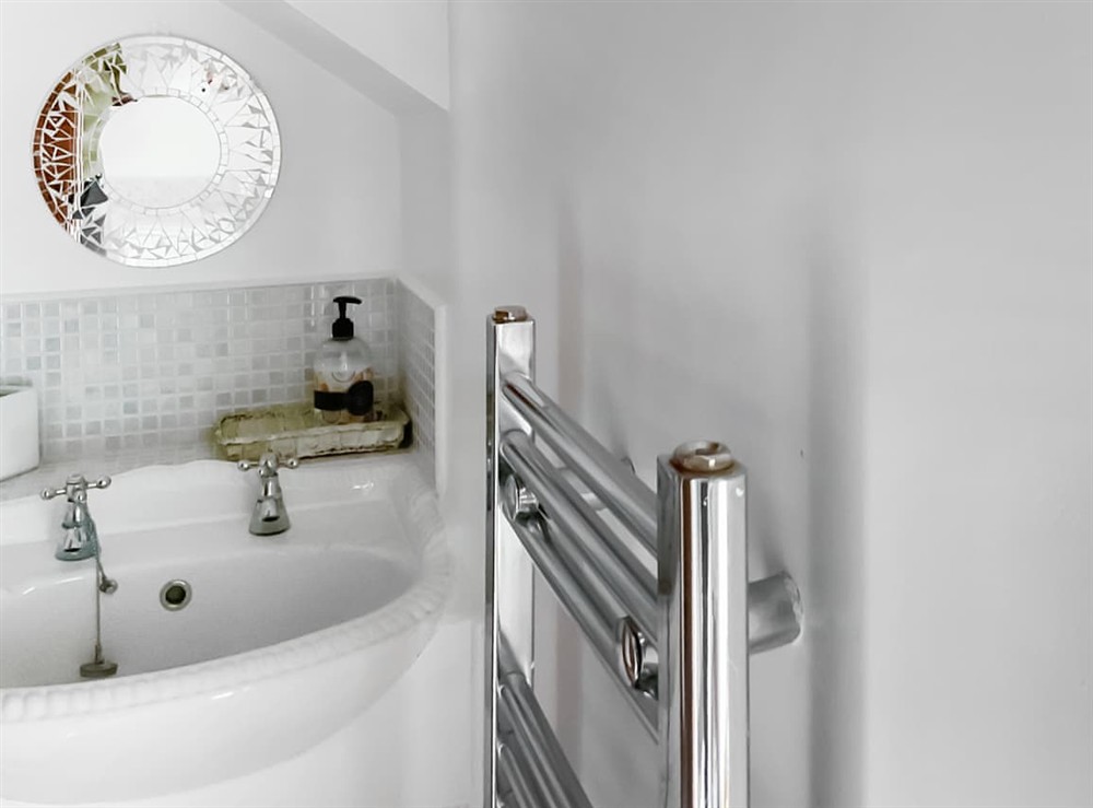 Bathroom at Joans Cottage in Bryncethin, Bridgend, Mid Glamorgan