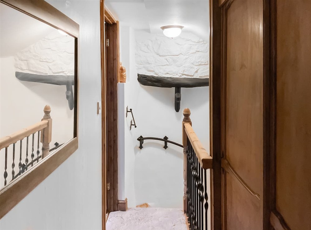 Hallway at Joans Cottage in Bryncethin, Bridgend, Mid Glamorgan