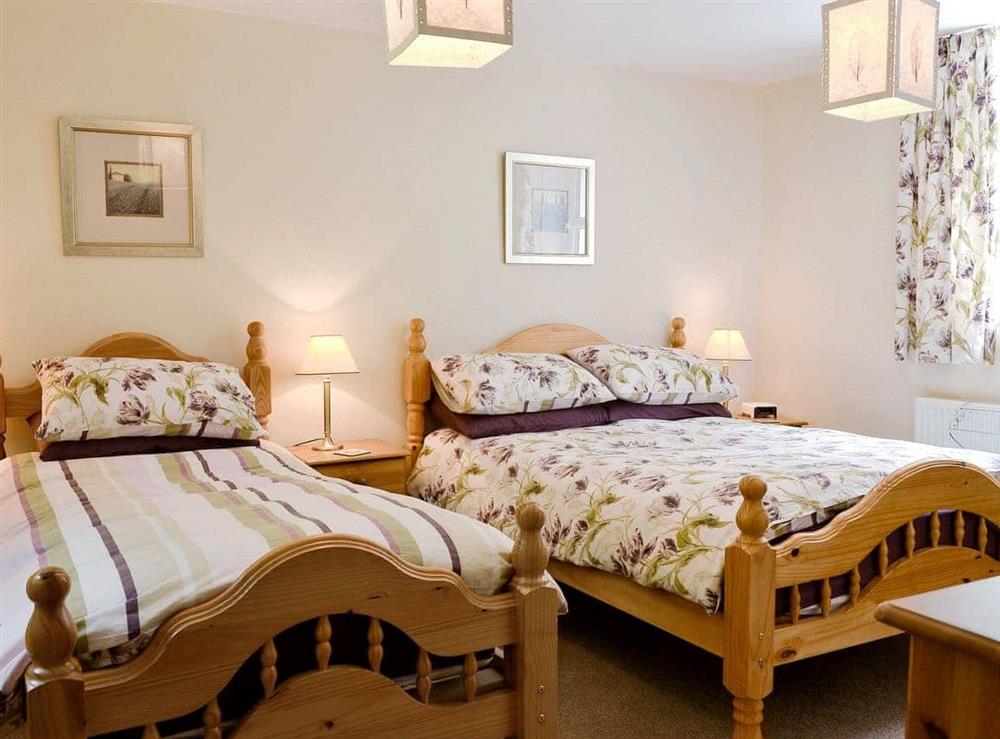 Twin bedroom at Joans Cottage in Keswick, Cumbria