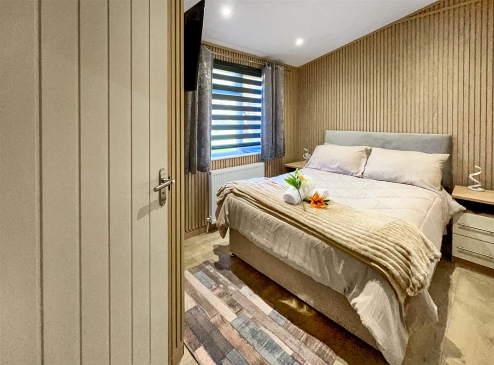 Double bedroom at Joejendav Lodge in Banchory, Aberdeenshire