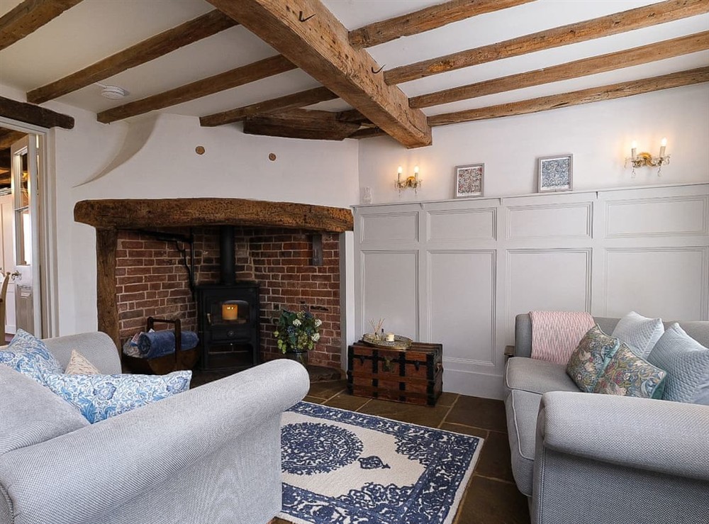 Living room at Joes Cottage in Bridgnorth, Shropshire