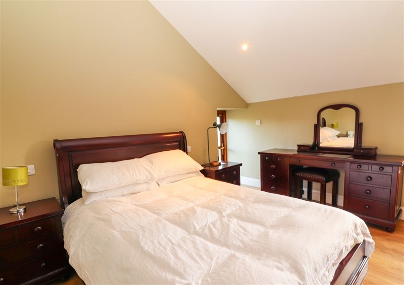 One of the 3 bedrooms at Johnsons Cottage, Brandon near Cloghane