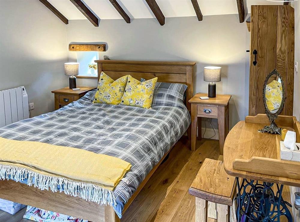 Double bedroom at Johnsons Cottage in Taddington, Derbyshire