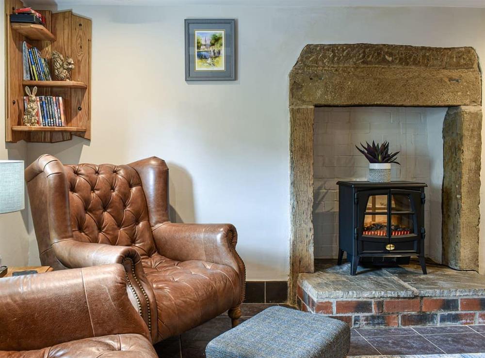 Living room at Johnsons Cottage in Taddington, Derbyshire