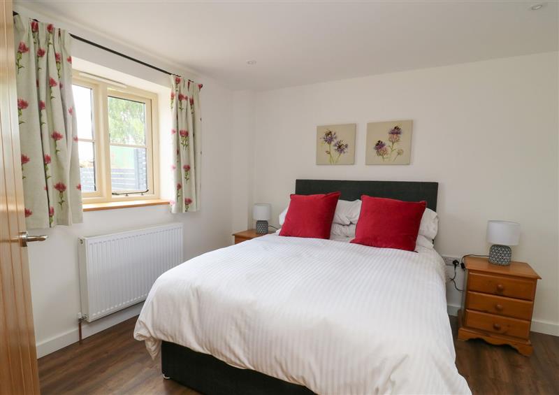 One of the bedrooms at Joiners Cottage, Bielby near Seaton Ross