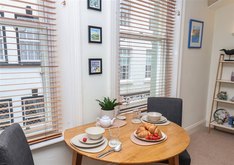 The dining room at Jolly Roger, Whitby