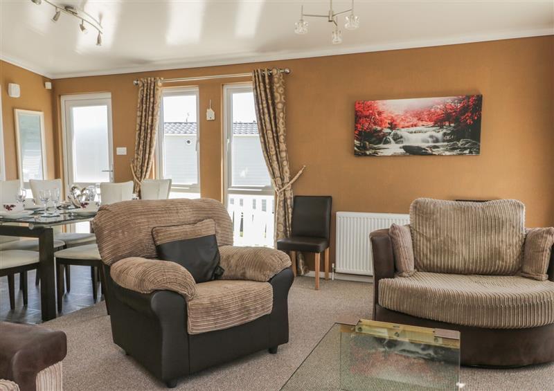 Relax in the living area at Jonstone Pines, Cayton Bay near Scarborough