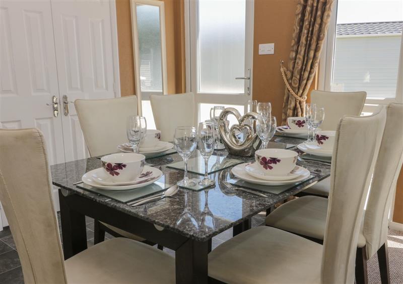 This is the dining room at Jonstone Pines, Cayton Bay near Scarborough