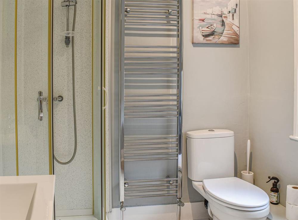 Shower room at Jordan Cottage in Broadstairs, Kent