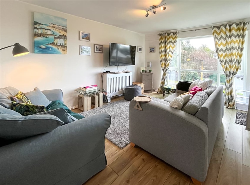 Living area at Joshys View in Callington, Cornwall