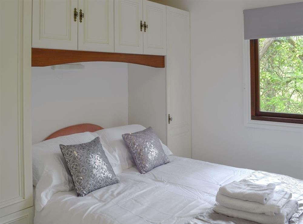 Comfy double bedroom at Josnor Chalet in Benllech, Anglesey, Gwynedd