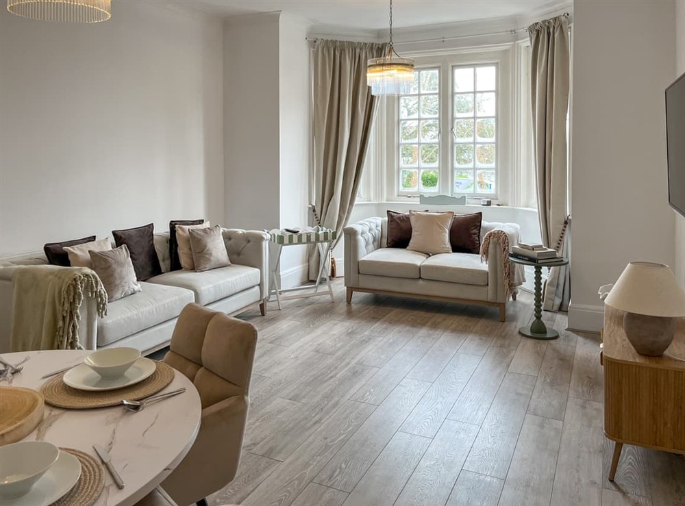 Living area at Joss Bay Days in Broadstairs, Kent