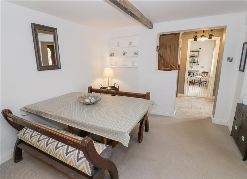 One of the bedrooms at Jubilee Cottage, Alveston near Tiddington