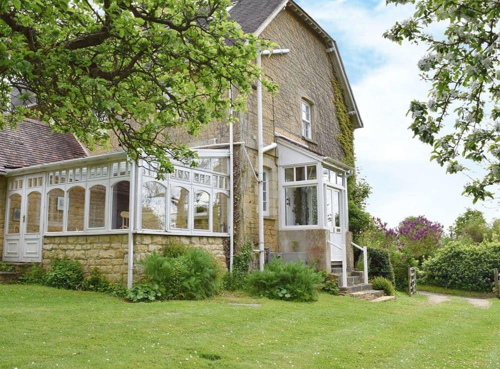 Set in a beautiful large garden at Jubilee Cottage in Church Enstone, near Chipping Norton, Oxfordshire