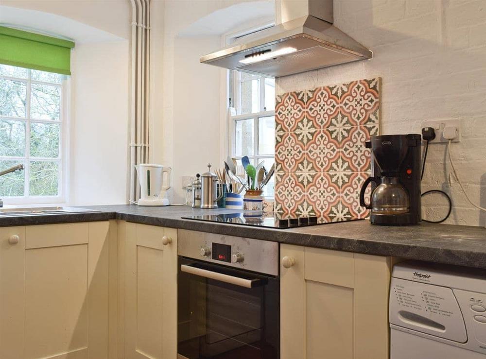 Well-equipped kitchen at Jubilee Cottage in Church Enstone, near Chipping Norton, Oxfordshire