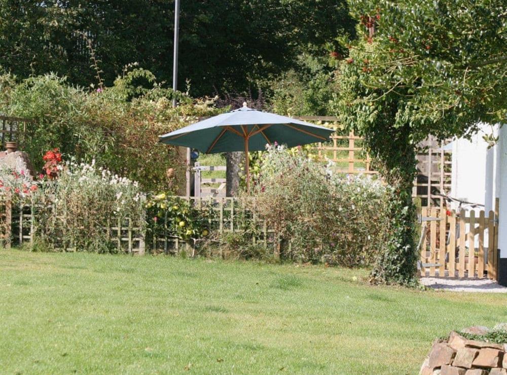 Garden and grounds at Jubilee Cottage in Leworthy, near Holsworthy, Devon