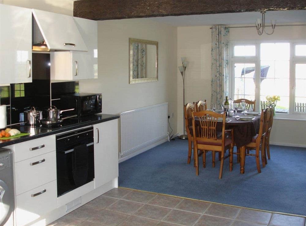 Open plan living/dining room/kitchen (photo 6) at Jubilee Cottage in Leworthy, near Holsworthy, Devon