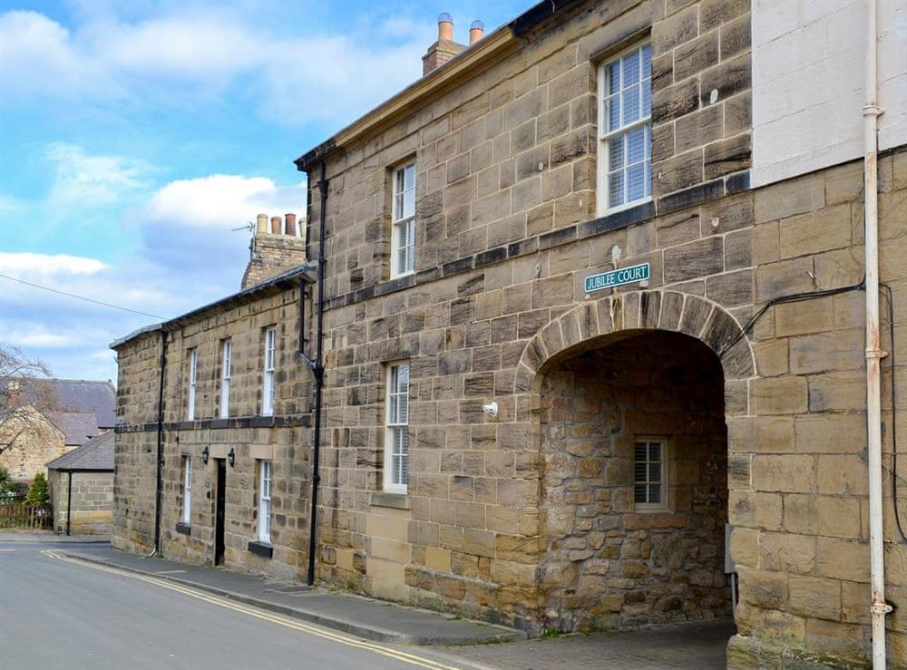 Accessed via a quiet courtyard at Jubilee House in Alnwick, Northumberland
