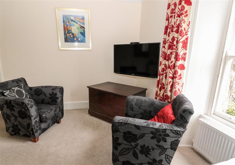 The living area at Jubilee House, Embleton