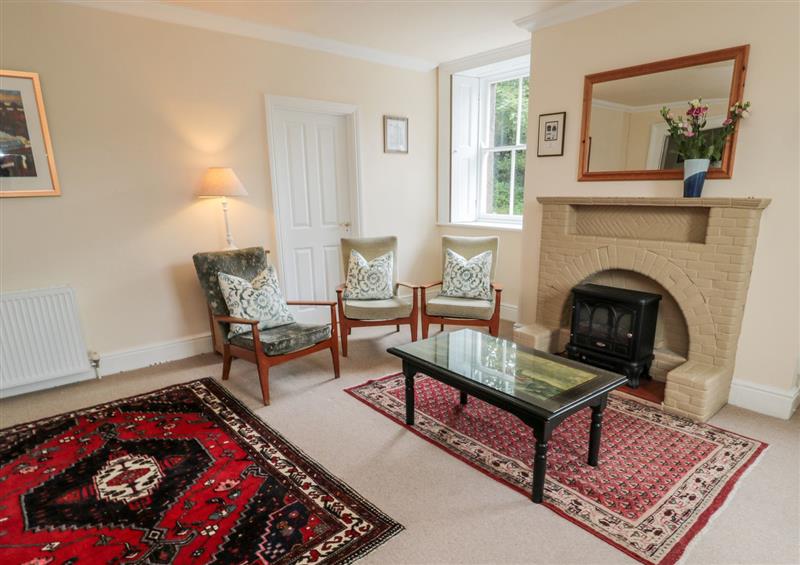 The living room at Jubilee House, Embleton