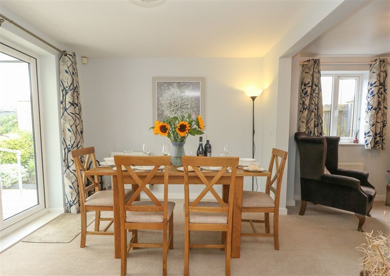 Dining room at June Cottage, Wool