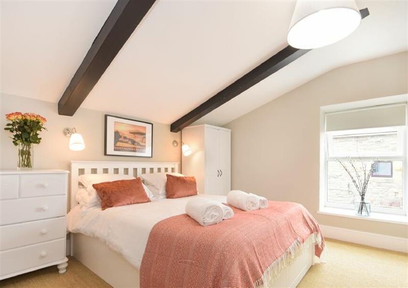 One of the bedrooms at Juniper Cottage, Seahouses