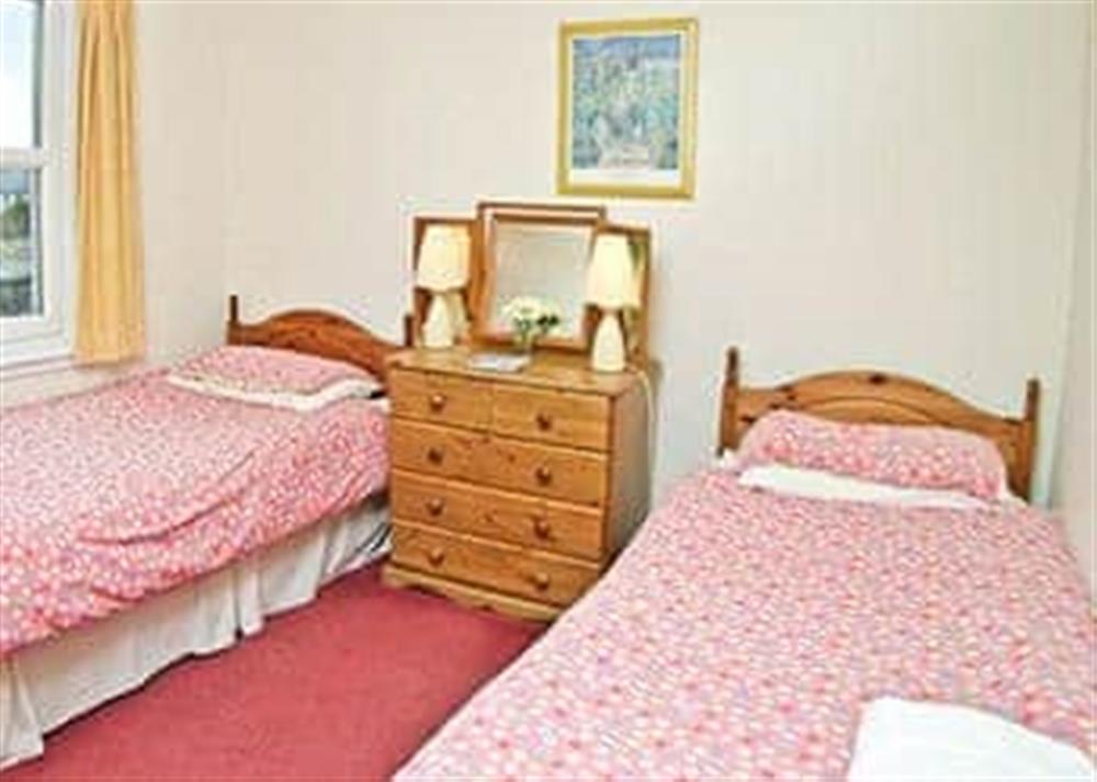Twin bedroom at Jura  in Drummore, Wigtownshire