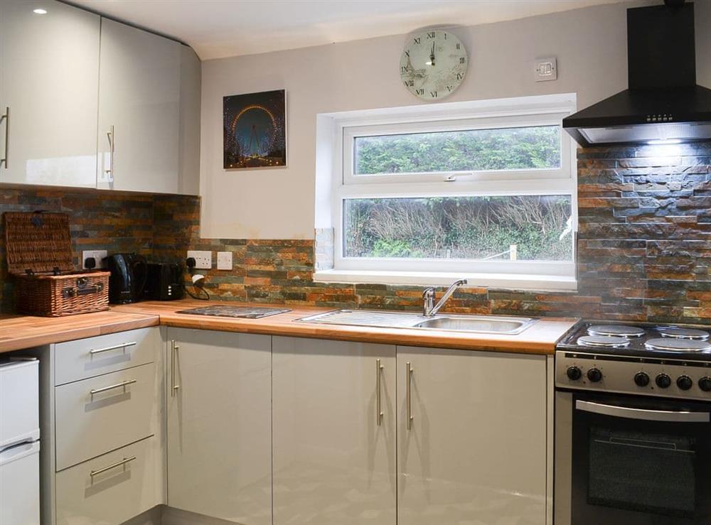 Kitchen at Just Janes Barn in East Kirkby, near Spilsby, Lincolnshire