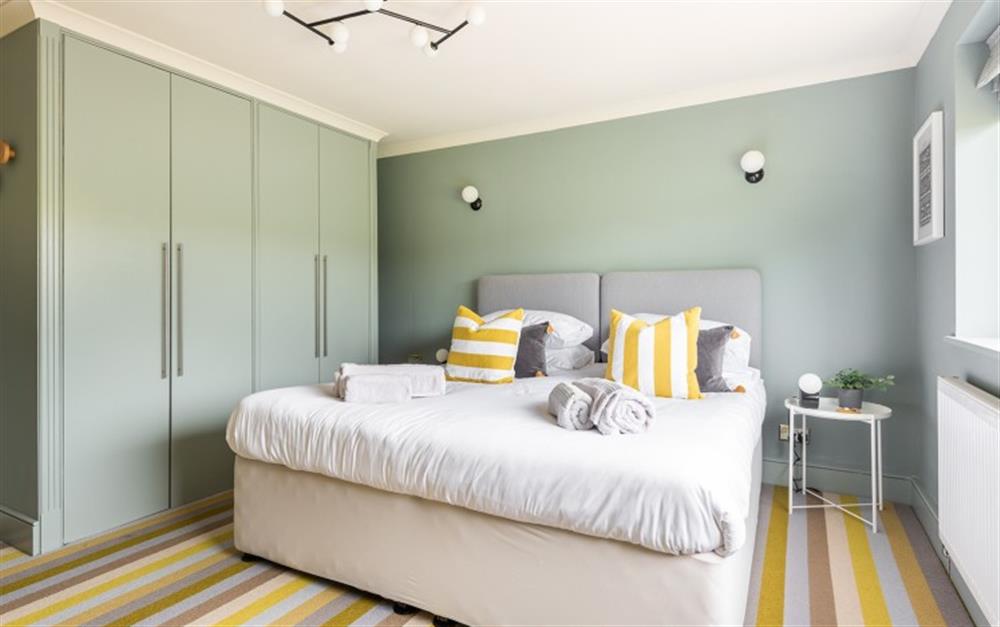 Super king size bed  at Kanangra in Hope Cove