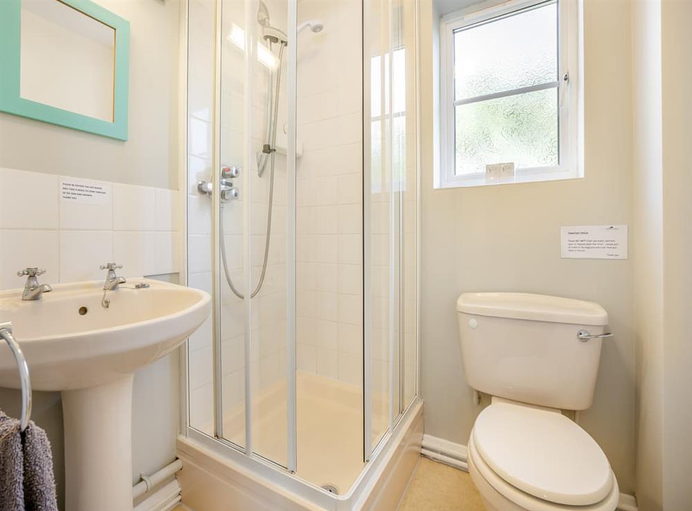 Shower room at Katelans Cottage in North Somercoates, Lincolnshire