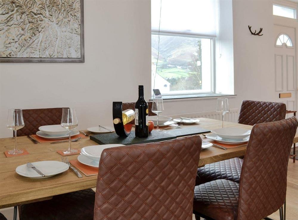 Ideal dining area at Katellen Cottage in Threlkeld, near Keswick, Cumbria