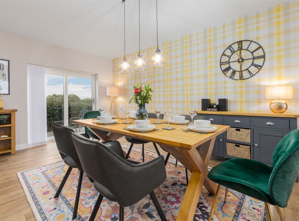 Dining Area at Kates Corner in Santon, Isle Of Man