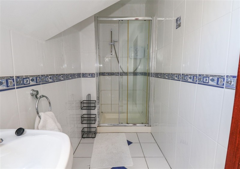 Bathroom at Kates Cottage, near Clonbur