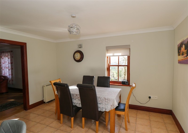 Dining room at Kates Cottage, near Clonbur