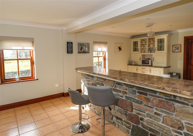 Kitchen at Kates Cottage, near Clonbur