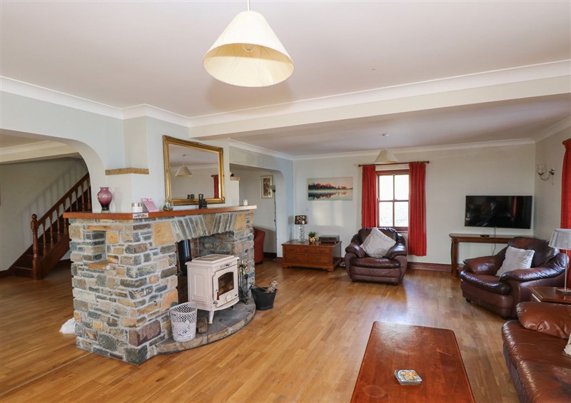 The living area (photo 2) at Kates Cottage, near Clonbur