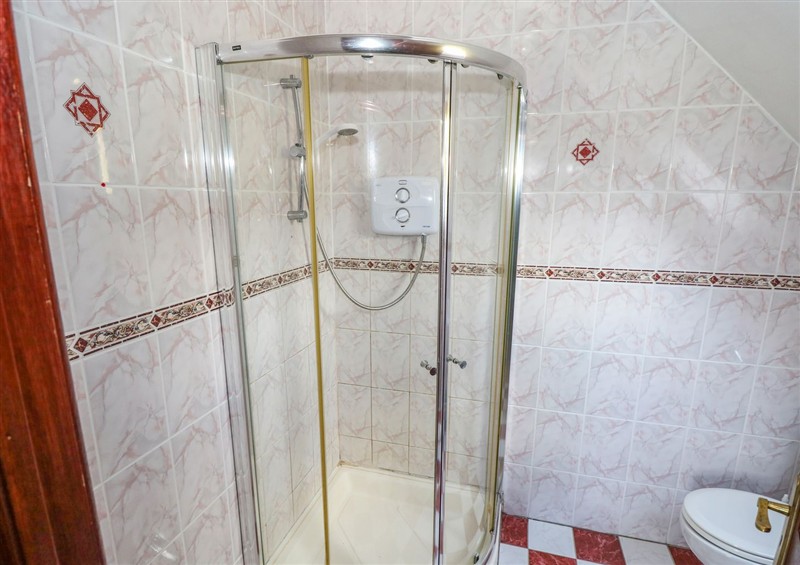 This is the bathroom at Kates Cottage, near Clonbur