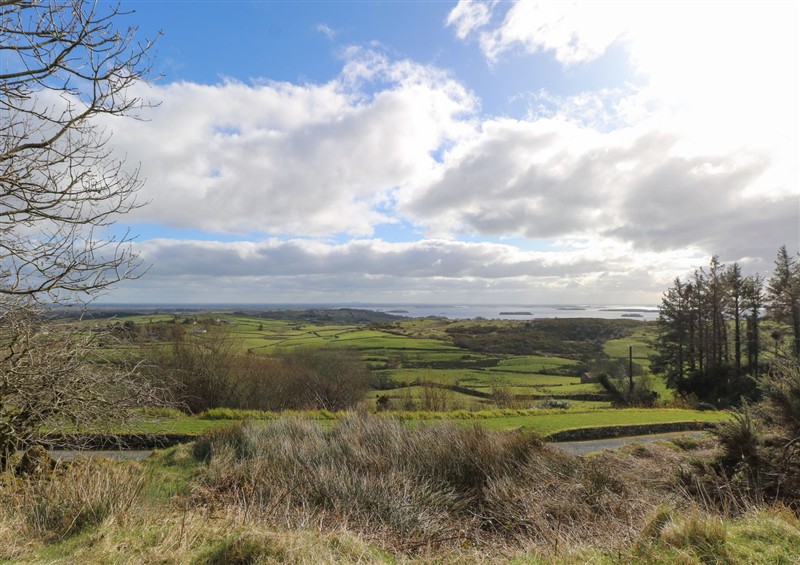 This is the garden at Kates Cottage, near Clonbur