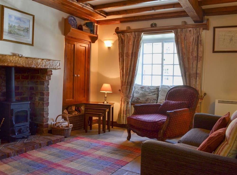 Living room/dining room at Kates Cottage in Slingsby, near Malton, North Yorkshire