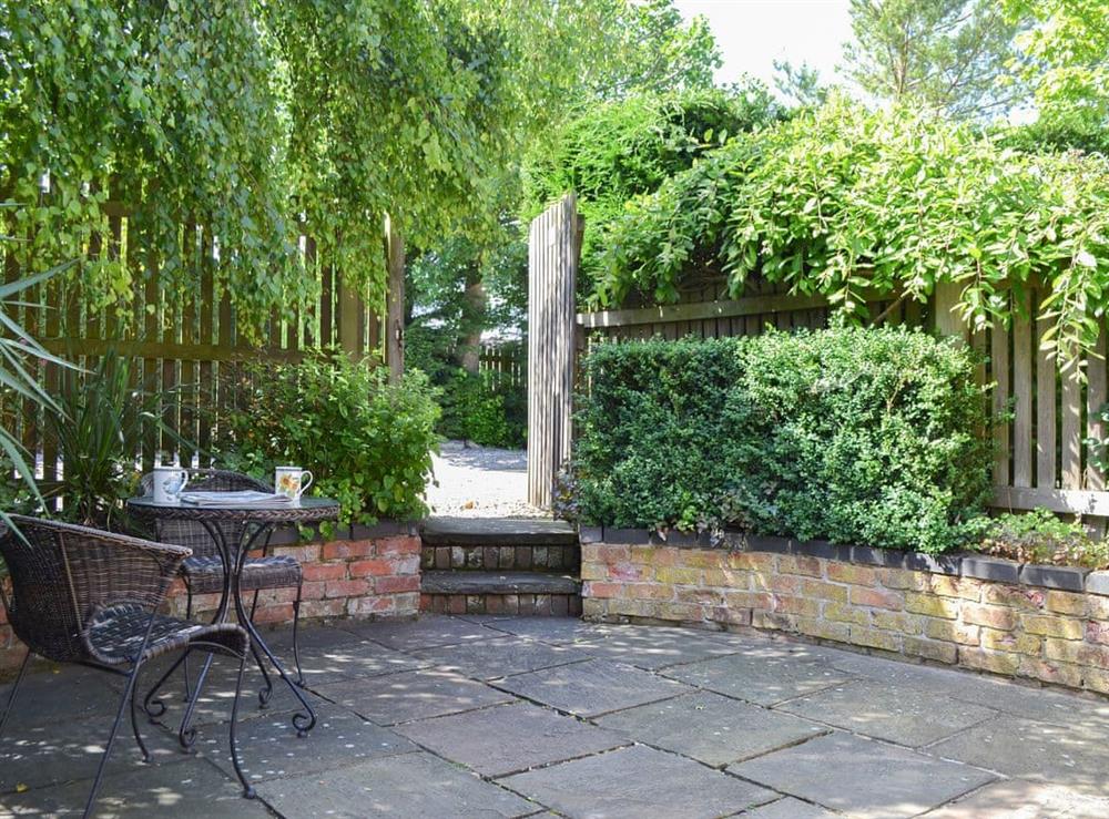 Sitting-out-area (photo 3) at Kates Cottage in Slingsby, near Malton, North Yorkshire