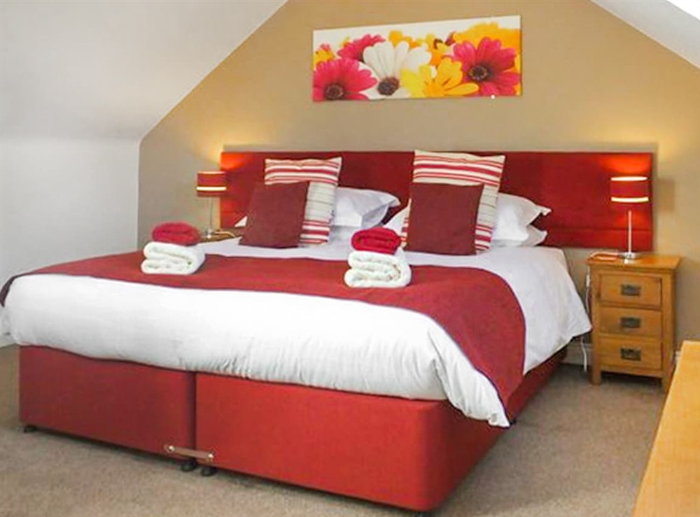 Double bedroom at Katies Corner in Greetham, near Horncastle, Lincolnshire