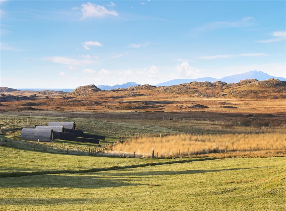 Setting at Katie’s Pod in Archaracle, Argyll