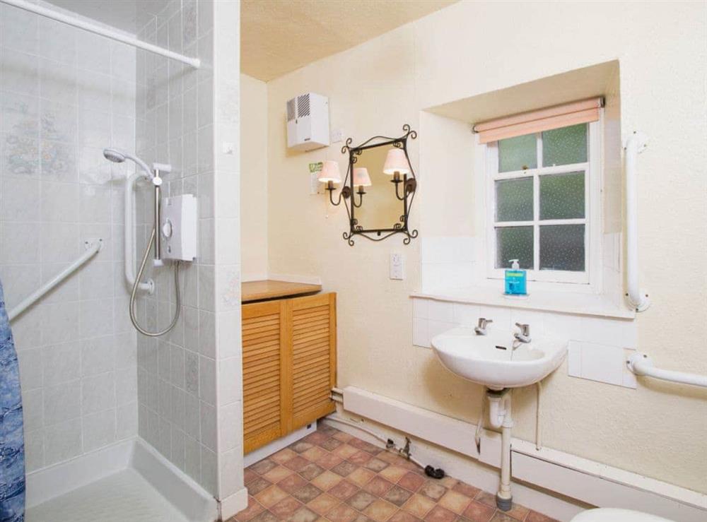 Bathroom at Katy’s Cottage in Glenprosen, by Kirriemuir, Angus., Great Britain