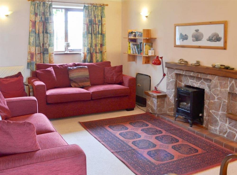 Living room at Kays Cottage in Buckfastleigh, Devon
