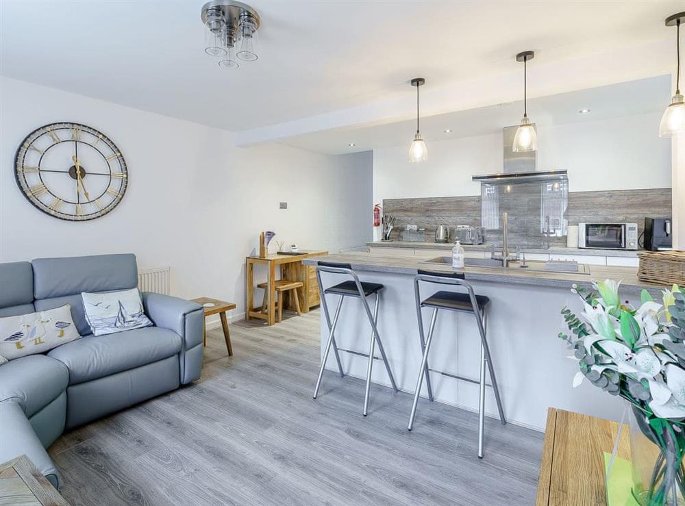 Open plan living space at Kays in Thornton-Cleveleys, near Blackpool, Lancashire