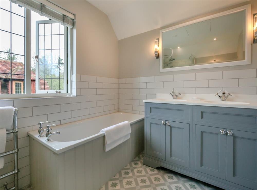 Bathroom at Keeds Cottage in Pulborough, West Sussex