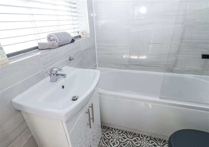 The bathroom at Keekle Terrace, near Cleator Moor